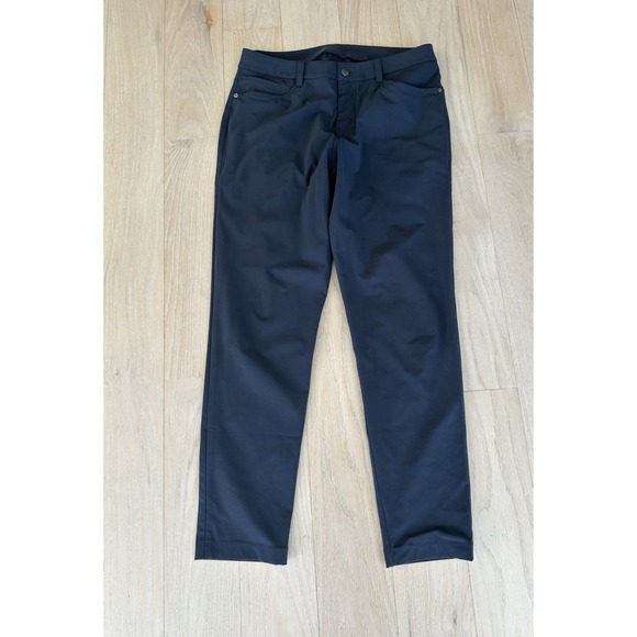 lululemon athletica Other - Lululemon Men's Pants ABC Slim Warpstreme Men Size 31 Soft Black‎ 28.5 inseam